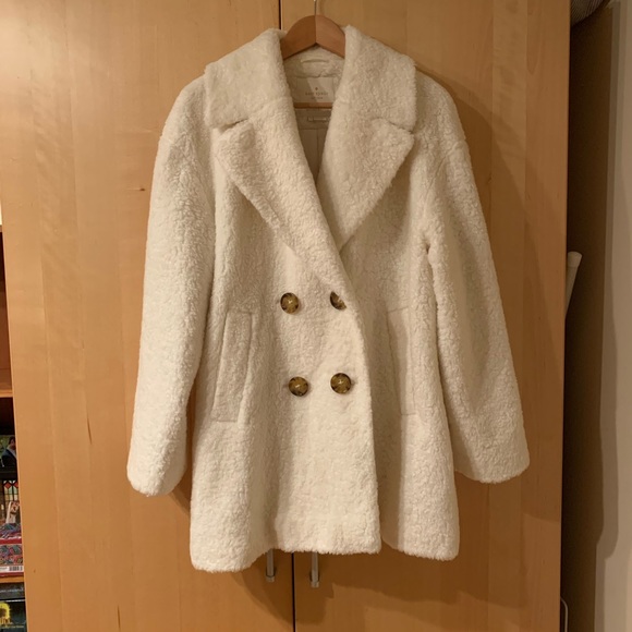 kate spade teddy coat - Picture 2 of 8